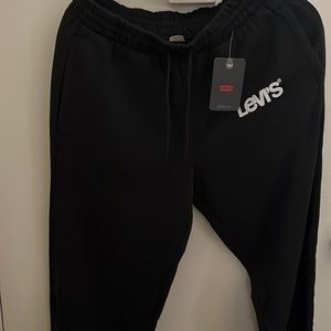 Black sweat pants